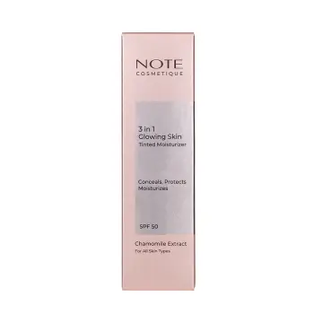 NOTE Крем увлажняющий 3в1 с тональным эффектом для сияющей кожи / 3in1 Glowing Skin Tinted Moisturizer 30 мл, фото 2