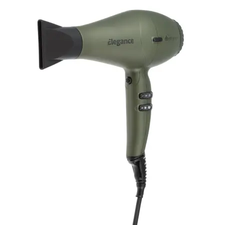 DEWAL PROFESSIONAL Фен Elegance оливковый, ионизация, 2 насадки, 2300 Вт - 2