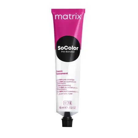 MATRIX 7A краситель перманентный аммиачный, блондин пепельный / SoColor Pre-Bonded 90 мл - 2