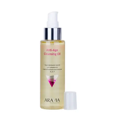 ARAVIA Professional Масло гидрофильное для умывания с витаминным комплексом / Anti-Age Cleansing Oil A, E, F 110 мл - 2