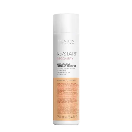 REVLON PROFESSIONAL Шампунь мицеллярный для поврежденных волос / Recovery Restorative Micellar Shampoo Restart 250 мл - 3