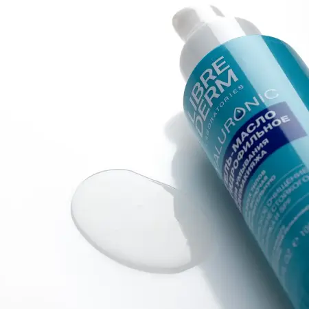 LIBREDERM Гель-масло гидрофильное для умывания и демакияжа лица / Hyaluronic 100 мл - 3
