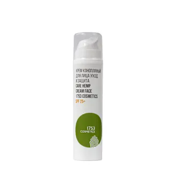 Крем для лица уход и защита SPF25 / Care Hemp Cream Face 1753 cosmetics 50 мл