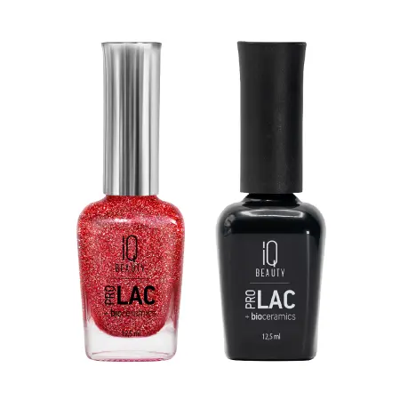 IQ BEAUTY 139 лак для ногтей укрепляющий с биокерамикой / Nail Polish PROLAC+bioceramics 12,5 мл - 3
