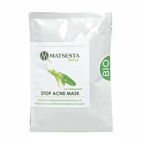 MATSESTA Маска поросуживающая для жирной и комбинированной кожи / Matsesta Stop Acne Mask 50 мл - 1