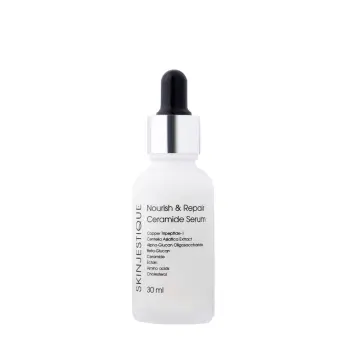 SKINJESTIQUE Сыворотка восстанавливающая с керамидами и трипептидом меди для лица / Nourish Repair 30 мл, фото 5