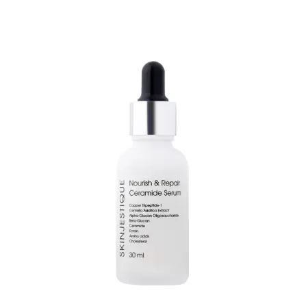 SKINJESTIQUE Сыворотка восстанавливающая с керамидами и трипептидом меди для лица / Nourish Repair 30 мл - 5
