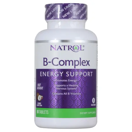 NATROL Добавка биологически активная к пище B-комплекс / B-Complex F/D 90 быстрорастворимых таблеток - 1
