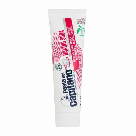 PASTA DEL CAPITANO Паста зубная Baking Soda / Для деликатного отбеливания с содой 100 мл - 1