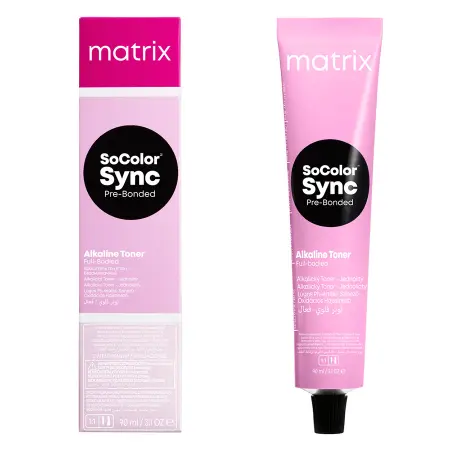 MATRIX 4T краситель для волос тон в тон, шатен титановый / SoColor Sync 90 мл - 2