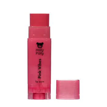 HOLLY POLLY Бальзам оттеночный для губ, розово-малиновый / KISS PEACE! Pink Vibes 4,9 гр, фото 2