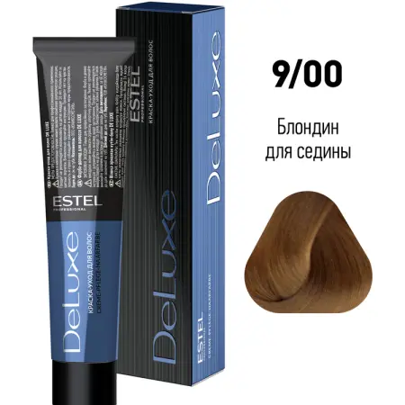 ESTEL PROFESSIONAL 9/00 краска для волос, блондин для седины / DELUXE 60 мл - 2
