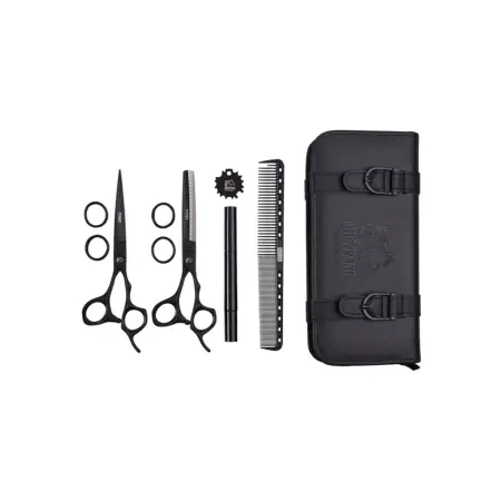 MUSTANG PROFESSIONAL (США) Набор ножниц Mustang Professional POINT NP02 Чёрный 6,0 дюйм - 3