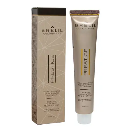 BRELIL PROFESSIONAL 4/00 краска для волос, шатен / COLORIANNE PRESTIGE 100 мл - 2