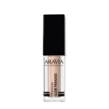 Тени жидкие сияющие для век, 01 Pearl Delight / ARAVIA Professional Glow Paradise 5 мл