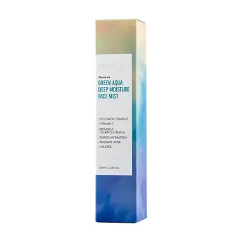 MAKE9 Спрей-мист увлажняющий для лица с экстрактом брокколи 84% / GREEN AQUA FACE MIST 100 мл, фото 2