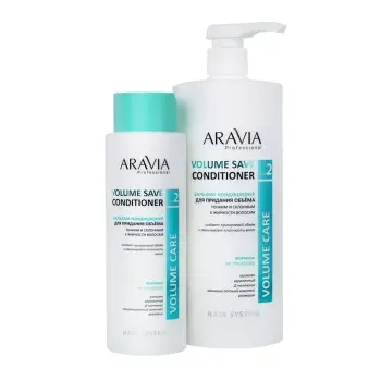 ARAVIA Professional Бальзам-кондиционер для придания объема тонким и склонным к жирности волосам / Volume Save Conditioner 1000 мл, фото 4
