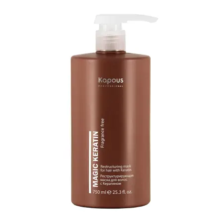 KAPOUS Маска для волос с кератином реструктурирующая / Magic Keratin 750 мл - 1