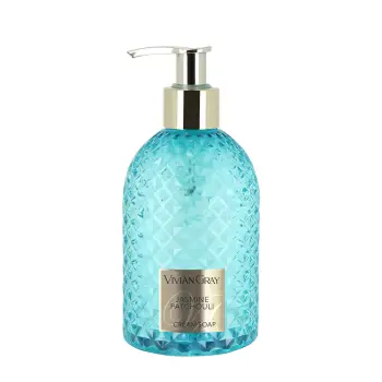 Крем-мыло, жасмин и пачули / Cream Soap Gemstone Turquoise J&P 300 мл