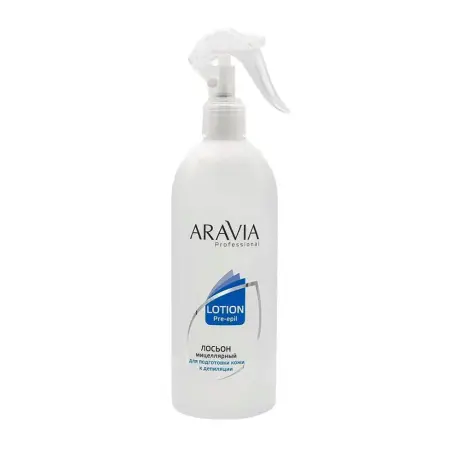 ARAVIA Professional Лосьон мицеллярный для подготовки кожи к депиляции 500 мл - 1