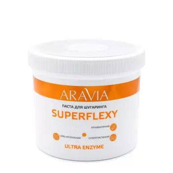 ARAVIA Professional Паста для шугаринга Мягкая с ферментами / SUPERFLEXY Ultra Enzyme 750 г, фото 5
