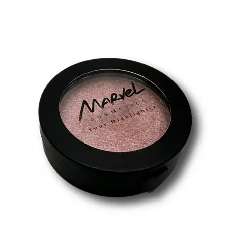 MARVEL COSMETICS Хайлайтер для лица и глаз H002 / Marvel pink gold 24 гр - 2