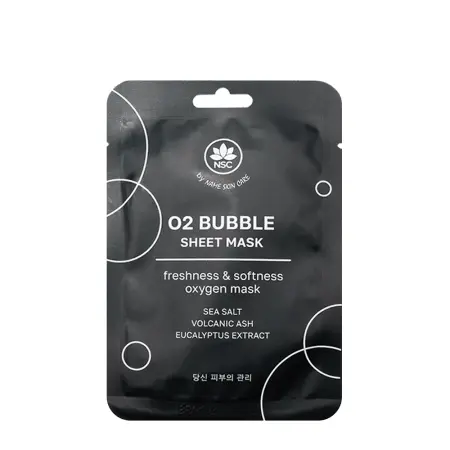 NAME SKIN CARE Маска тканевая ультраочищающая пузырьковая / O2 BUBBLE SHEET MASK 25 гр - 1