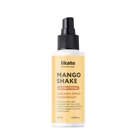 LIKATO PROFESSIONAL Спрей-дезодорант органический для тела / Mango Shake Likato professional 100 мл - 1