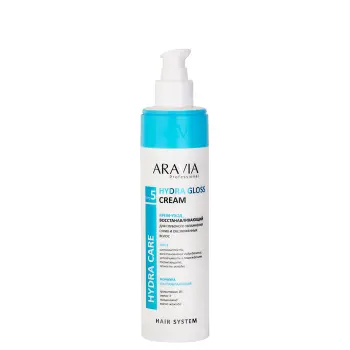 ARAVIA Professional Крем-уход восстанавливающий для глубокого увлажнения сухих обезвоженных волос / Hydra Gloss Cream 250 мл, фото 2