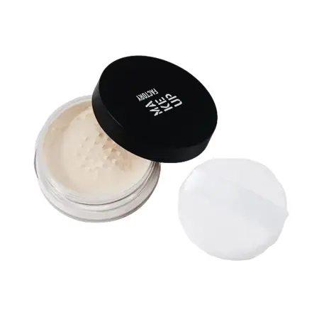 MAKE UP FACTORY Пудра рассыпчатая фиксирующая, тон 01 прозрачный / Setting & Baking Powder 5,2 гр - 2