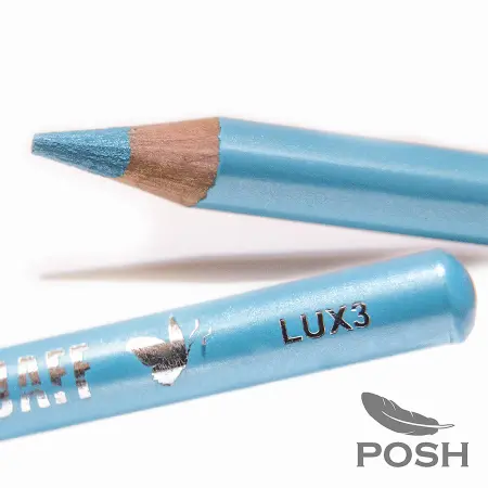 POSH Карандаш для век, LUXE 3 небесно-голубой, мерцающий эффект / LIli Guaf 10 гр - 1