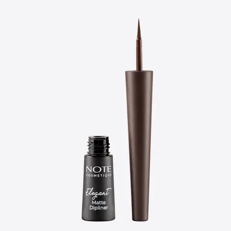 NOTE Подводка цветная матовая для глаз, 02 коричневый / Elegant Matte Dipliner 2,5 мл - 2