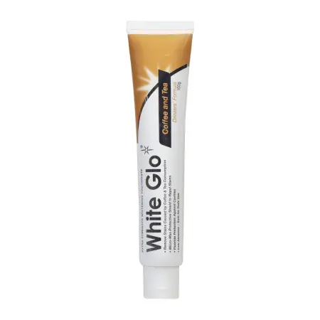 WHITE GLO Паста зубная отбеливающая для любителей кофе и чая / White Glo 100 гр - 1