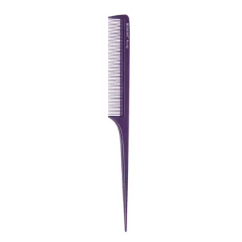 DEWAL BEAUTY Расческа с пластиковым хвостиком, фиолетовая 20,5 см, фото 2
