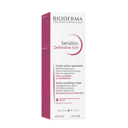 BIODERMA Крем насыщенный для чувствительной кожи / Defensive 40 мл - 3