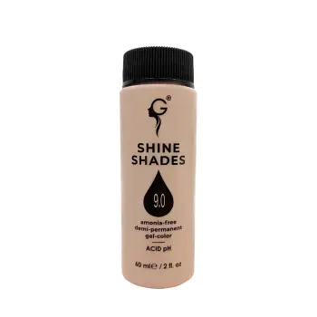 GERA Professional 9.0 гель-краситель для волос без аммиака / Shine Shades 60 мл, фото 2
