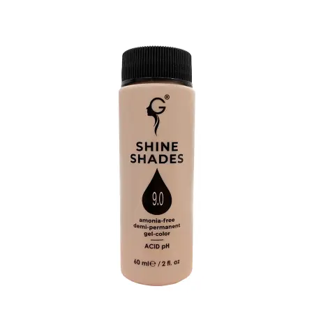 GERA Professional 9.0 гель-краситель для волос без аммиака / Shine Shades 60 мл - 2