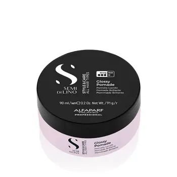 ALFAPARF MILANO Помада для волос придающая блеск, сильной фиксации / GLOSSY POMADE SDL STYLE & CARE 90 мл, фото 2