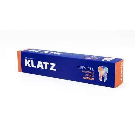 KLATZ Паста зубная без фтора Активная защита / LIFESTYLE 75 мл - 4