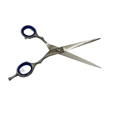 IWOU PROFESSIONAL Ножницы парикмахерские прямые 6,5 с бирюзовыми ручками - 2