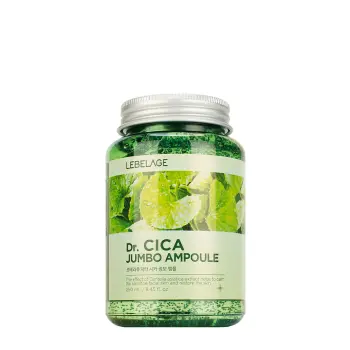 Сыворотка ампульная успокаивающая для лица с центеллой азиатской / Lebelage Dr.Cica Jumbo 250 мл