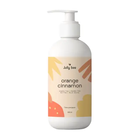 JULLY BEE Гель увлажняющий для душа, апельсин и корица / Jully Bee Orange Cinnamon 500 мл - 1