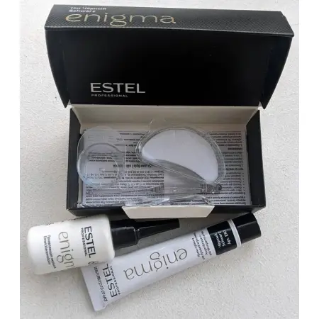 ESTEL PROFESSIONAL Краска для бровей и ресниц, черный / Enigma - 2