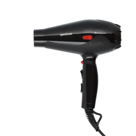 DEWAL PROFESSIONAL Фен Spectrum черный, ионизация, 2 насадки, 2200 Вт - 3