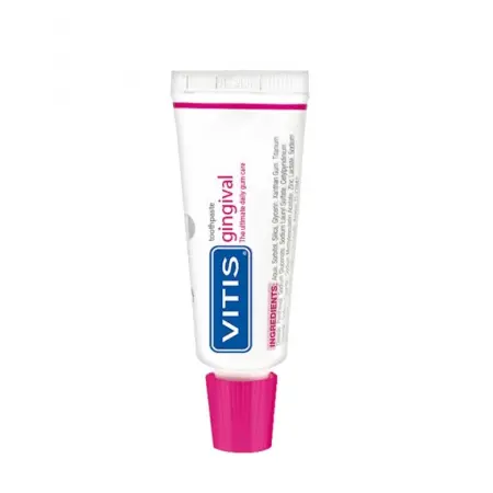 DENTAID Щётка зубная в твердой упаковке Vitis Soft/souple Access + Зубная паста Vitis Gingival 15 мл - 2