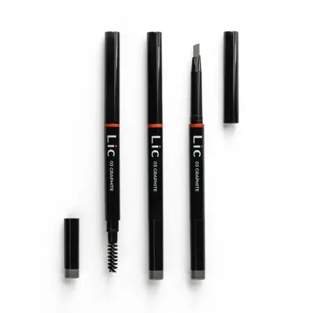 LIC Карандаш механический для бровей с треугольным грифелем 03 /Mechanical eyebrow pencil Graphite 12 гр - 2