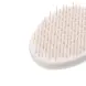 DEWAL BEAUTY Щетка массажная Прованс с пластиковым штифтом, овальная, пудровая, фото 3