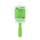 SOLOMEYA Арома-расческа вентилируемая, зеленое яблоко / Aroma-vented hair brush, Green Apple, фото 2