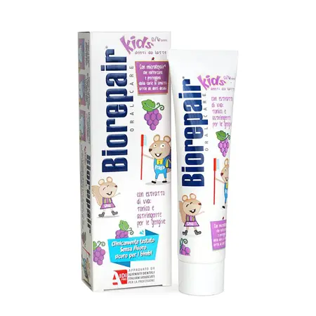 BIOREPAIR Паста зубная детская, виноград / Biorepair Kids 50 мл - 3