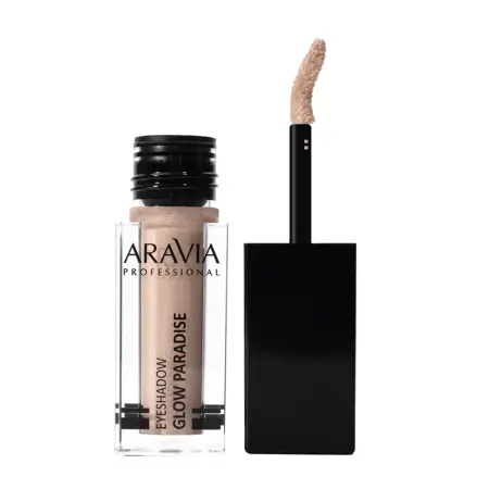 ARAVIA Professional Тени жидкие сияющие для век, 01 Pearl Delight / ARAVIA Professional Glow Paradise 5 мл - 2
